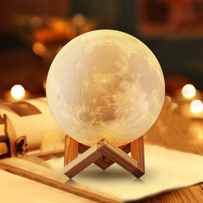 8cm LED Moon Lamp